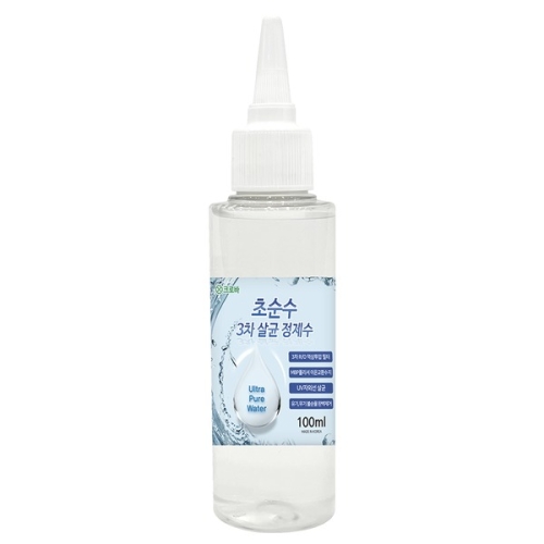 크로바 초순수 3차 살균 정제수 100ml (1개)_이미지