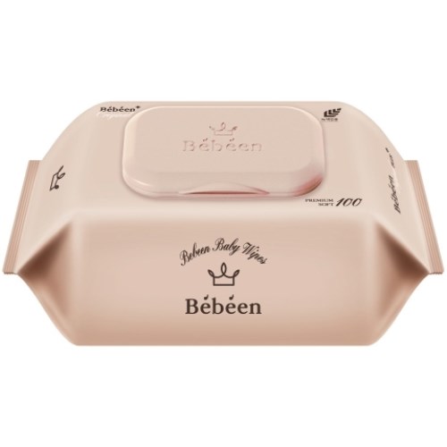 순수코리아 베베앙 오리지널 플러스 물티슈 캡형 100매 (30팩)