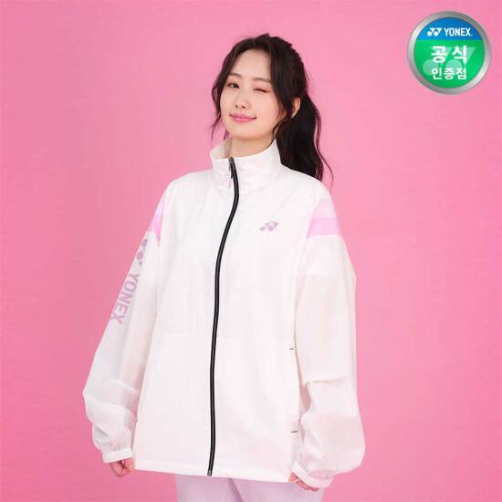 배드민턴 긴팔 바람막이 자켓 벚꽃에디션 252JJ003U