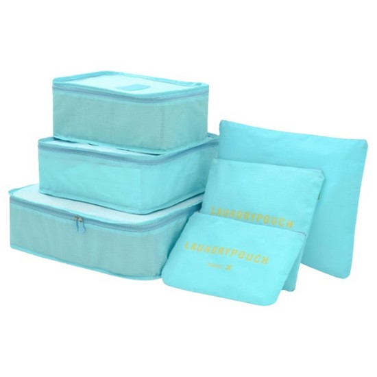 [불명] 여행용 빅 파우치 6종세트 DD-10130