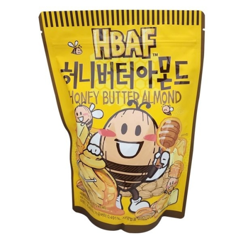 길림양행 HBAF Hbaf HBAF 허니 버터 아몬드 500g
