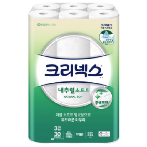 내추럴소프트 30m (30롤)
