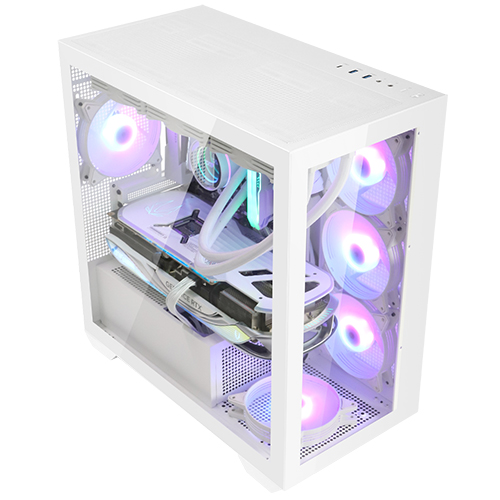 darkFlash DLM4000 GLASS (화이트)_이미지