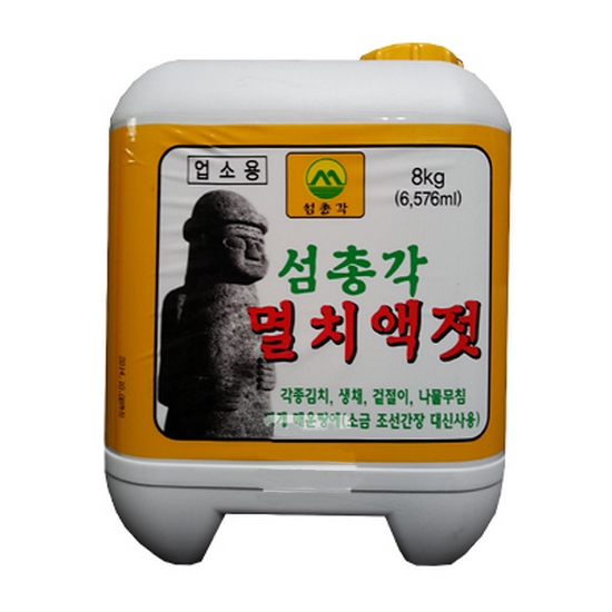 거산식품 섬총각 멸치액젓 8kg (1개)_이미지