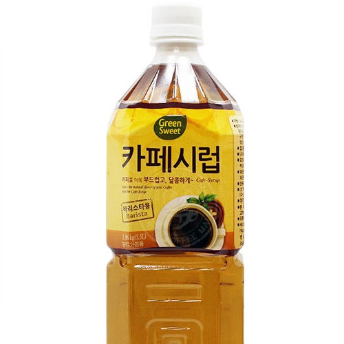 대상 까페 시럽 1.5L (5개)