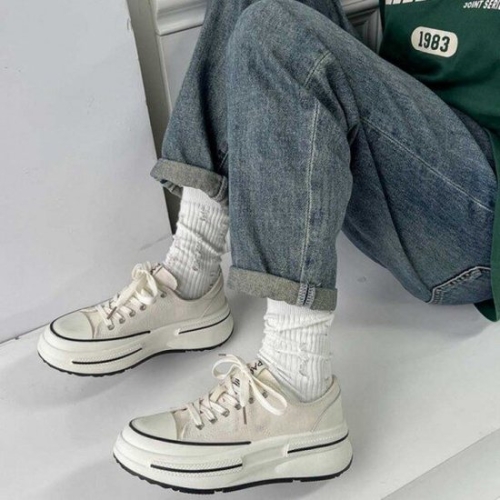 Camper 모노무드 KHKA-G579 MNO 여자 대학생 스룩 통굽 스니커즈_이미지