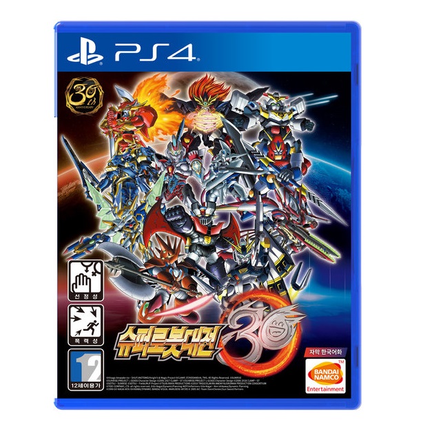 슈퍼로봇대전 30 한글판 PS4, 패키지디스크_이미지