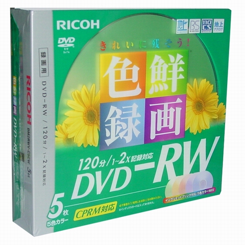 RICOH DVD-RW 4.7GB 2x ���� 10��