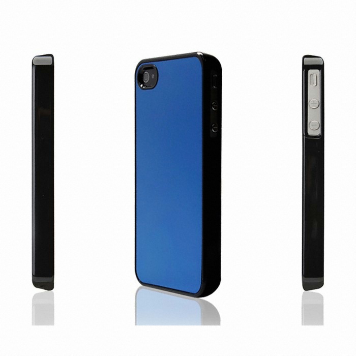 아이커버 COMBI PANEL MIRROR BLUE CASE (아이폰4/4S)_이미지