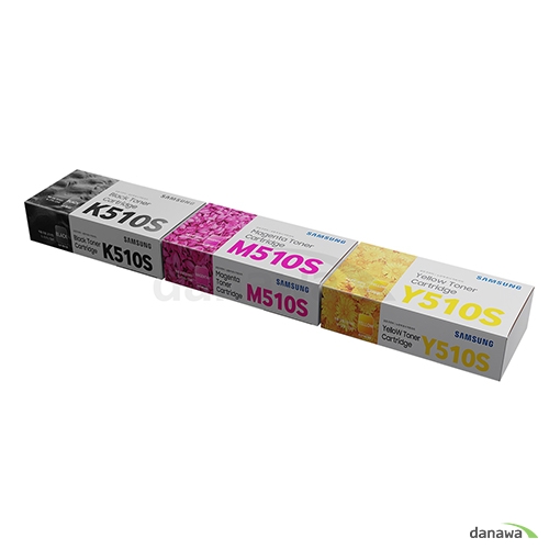 삼성전자 정품 CLT-K510S, CLT-M510S, CLT-Y510S 3색 세트_이미지