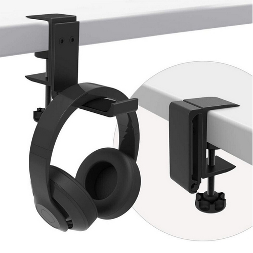 오존컴퍼니 마이크로박스 HB Fold 알루미늄 헤드셋 거치대 (블랙)_이미지