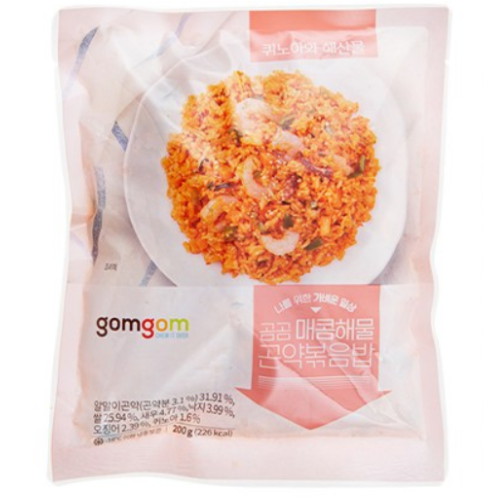 곰곰 매콤 해물 곤약볶음밥 200g (12개)_이미지