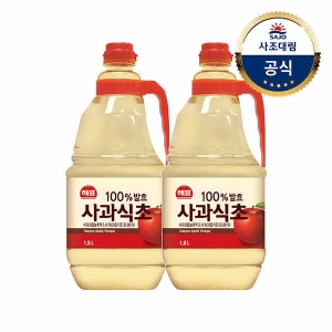 해표 사과식초 1.8L (2개)_이미지