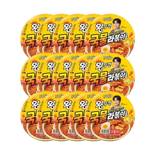 팔도 왕뚜껑 국물라볶이 130g (15개)_이미지