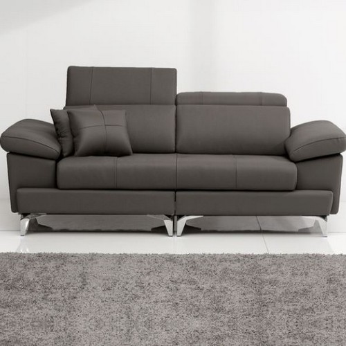 세리에 이태리 천연가죽 소파 3인용