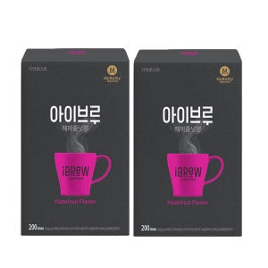 맥널티 아이브루 헤이즐넛향 200개입 (2개)_이미지