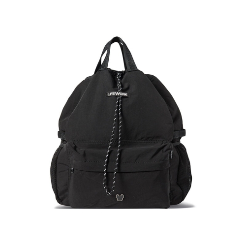 2WAY 로고 드로우 백팩 LW265BG332