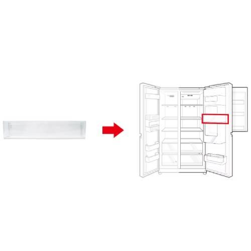 LG전자 냉장고 매직스페이스 홈바 도어 바구니 MAN63668301_이미지