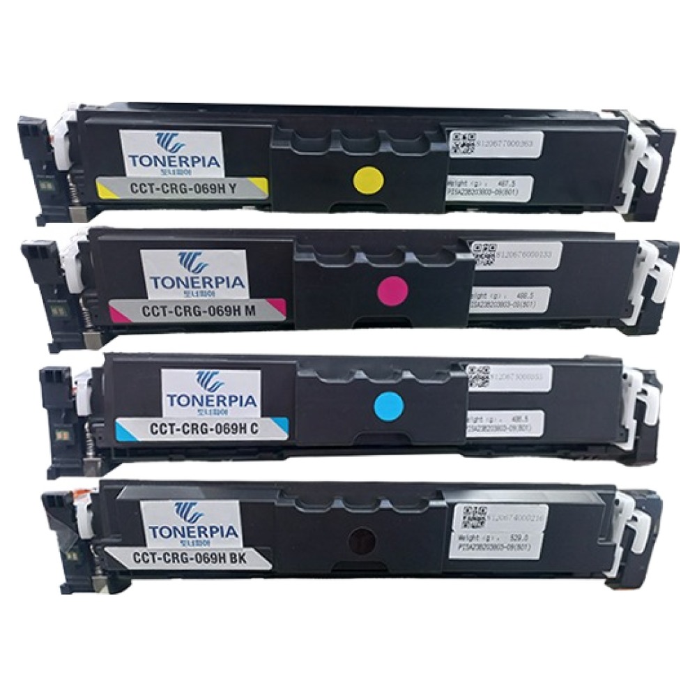 호환 CRG-069HBK, CRG-069HC, CRG-069HM, CRG-069HY 4색 세트_이미지