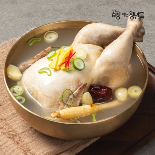 곱창파는청년들 바르온 삼계탕 1kg (4개)_이미지