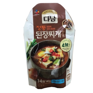 CJ제일제당 다담 정통 된장찌개 양념 140g (6개)