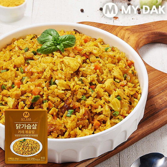 미트리 마이닭 닭가슴살 카레 볶음밥 팩 250g (6개)_이미지