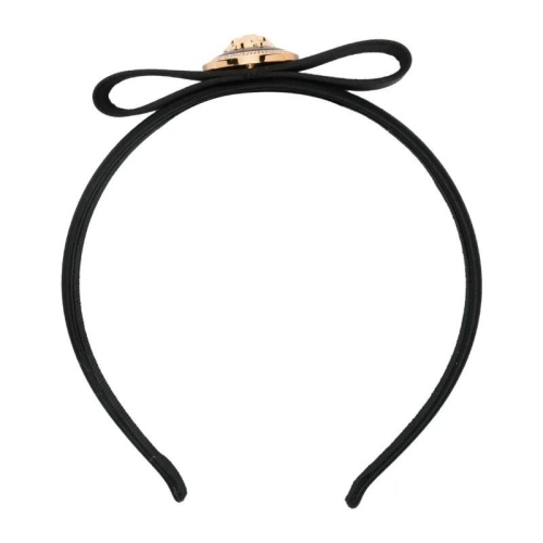 베르사체 지안니 리본 새틴 헤어밴드 10149061A10921 1B00F
