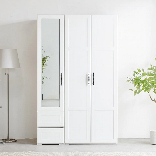 아이홈가구 어썸 모듈 전신거울 옷장세트 1200