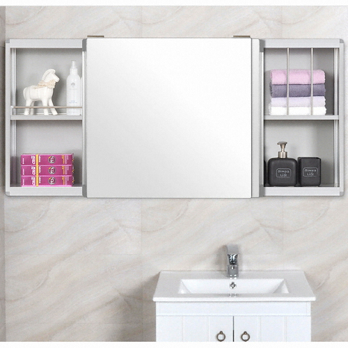 모아시스템즈 모던 알루미늄 욕실장 A타입 (1200x600)_이미지