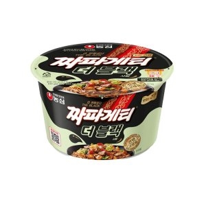 농심 짜파게티 더블랙 큰사발 90g (9개)_이미지