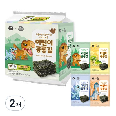 만전김 어린이 공룡김 10p 20g 2개이미지입니다. 누르면 해당 게시물로 새창이동합니다.