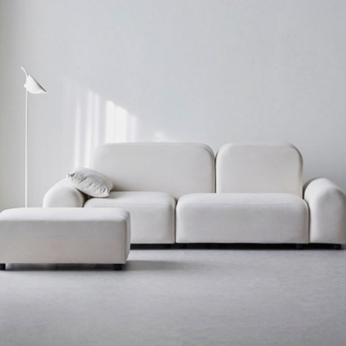 파로마 에디 달렌 아쿠아텍스 패브릭 소파 3.5인용 (스툴포함)_이미지