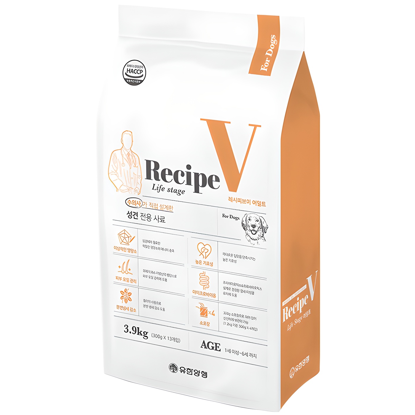 레시피브이 독 어덜트 3.9kg (1개)_이미지