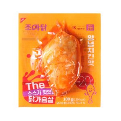 조아닭  THE 소스가 맛있는 닭가슴살 양념치킨맛 100g (30개)