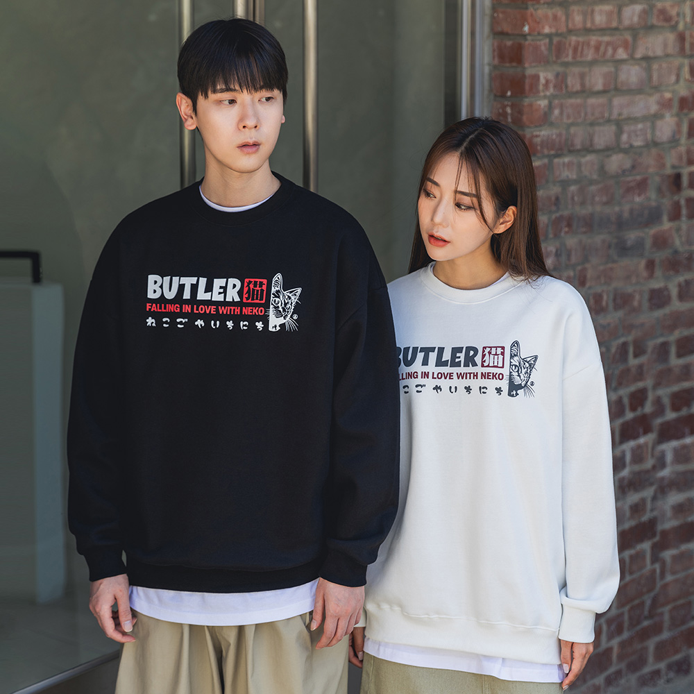 앨빈클로 버틀러 오버핏 맨투맨 MAR766