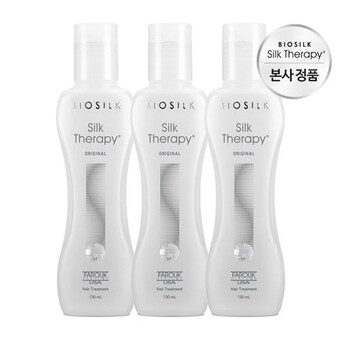 실크테라피 실크테라피 오리지널 150ml x 3개 + 60ml + 헤어<b>팩</b> 40g x 3개 + <b>브러쉬</b>