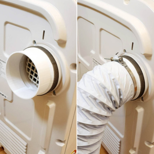 미닉스 미니 건조기 배기호스 배기구 커넥터