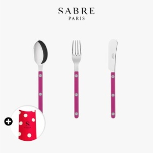 사브르 24SS 뉴컬러 비스트로 커트러리 샤이니 디저트 선물세트_이미지