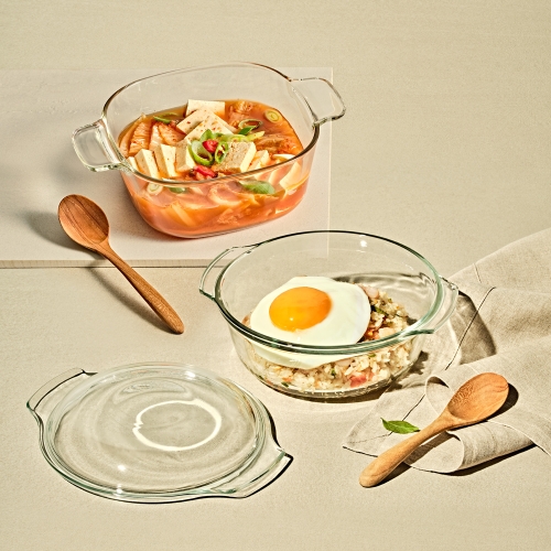 글라스락 렌지쿡 볶음밥 덮밥용 + 탕찌개용 세트 + 유리캡이미지입니다. 누르면 해당 게시물로 새창이동합니다.