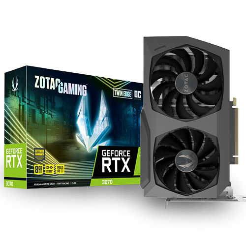 ZOTAC GAMING ������ RTX 3070 TWIN Edge OC D6 8GB