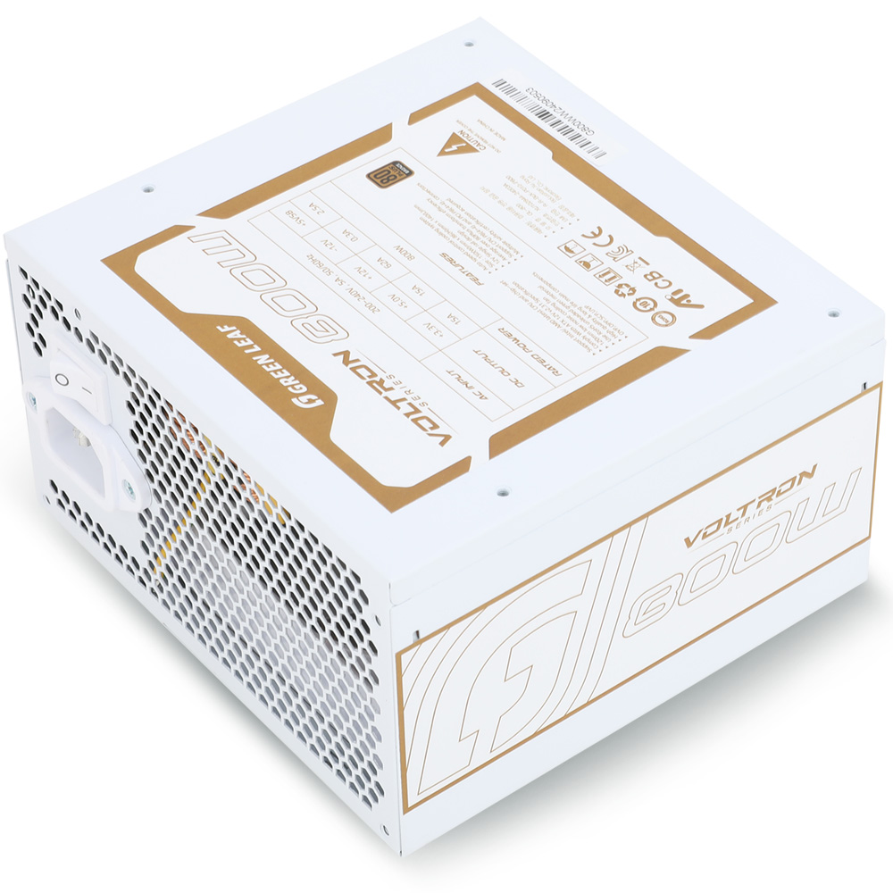 GREENLEAF VOLTRON 800W 80PLUS브론즈 ATX3.1 화이트_이미지