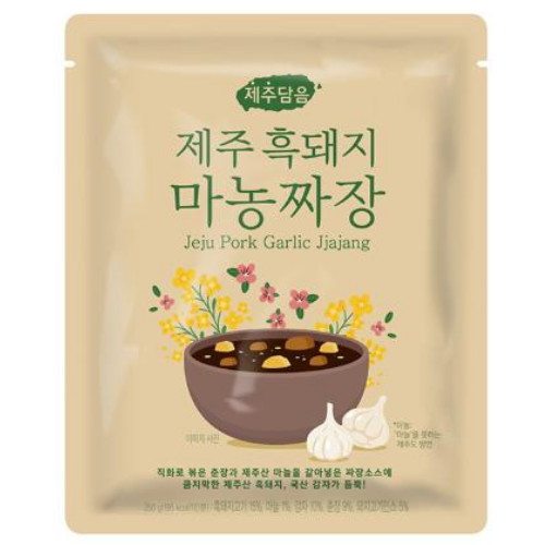 오뚜기 제주담음 제주 흑돼지 마농짜장 250g (6개)_이미지