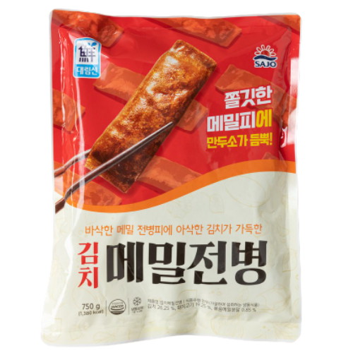 사조대림 대림선 김치 메밀전병 750g (5개)