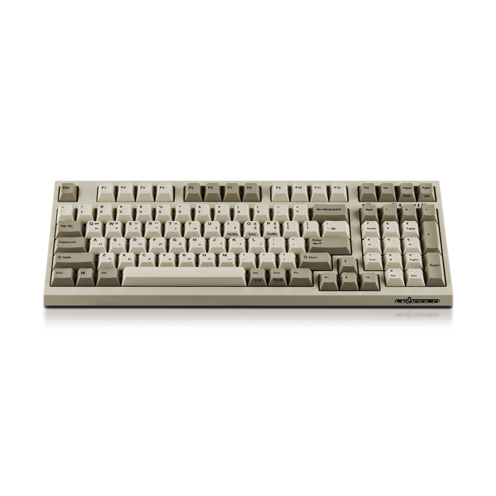 레오폴드 FC980MBT PD 화이트 투톤 한글 (청축)_이미지