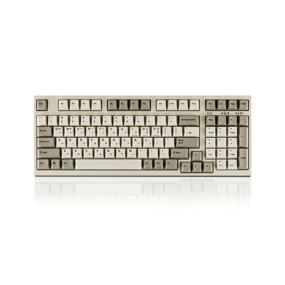 레오폴드 FC980MBT PD 화이트 투톤 한글 (청축)_이미지