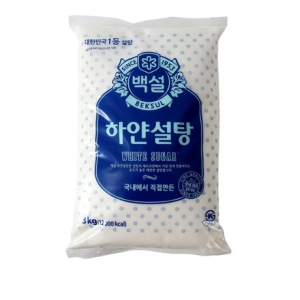 백설 하얀설탕 3kg (16개)_이미지