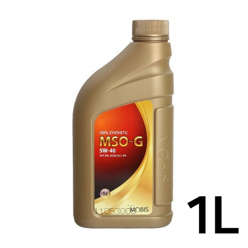 현대모비스 MSO-G 5W40 1L_이미지