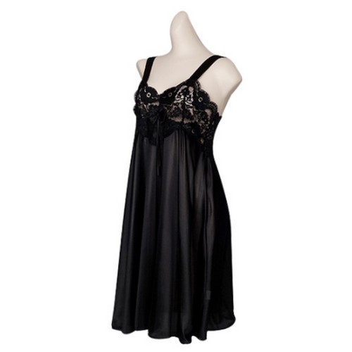 마메든 새틴 후레아 슬립_이미지