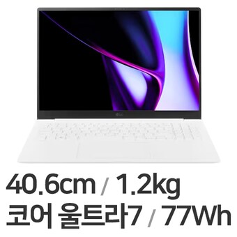 LG전자 2024 그램 프로16 16Z90SP-GA70K