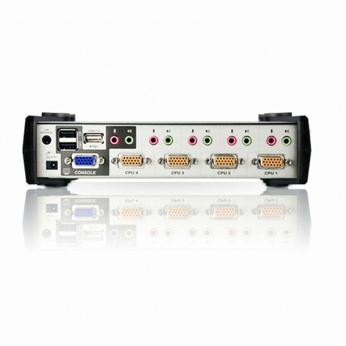 ATEN 4포트 USB 2.0 KVMP 스위치 + OSD (CS1734B)_이미지